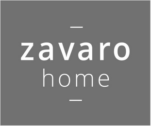 ZAVARO HOME logo