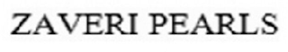 ZAVERI PEARLS logo
