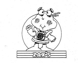 ZAX'S logo