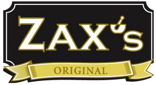 ZAX'S ORIGINAL logo
