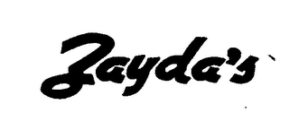 ZAYDA'S logo