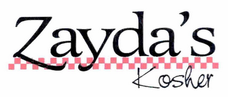 ZAYDA'S KOSHER logo