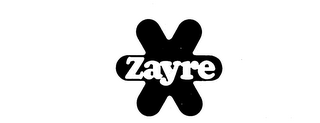 ZAYRE logo