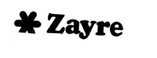 ZAYRE logo