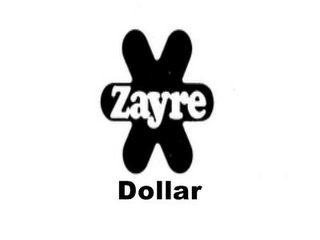 ZAYRE DOLLAR logo