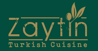 ZAYTIN TURKISH CUISINE logo