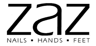 ZAZ NAILS HANDS FEET logo
