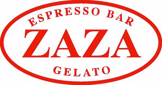 ZAZA ESPRESSO BAR GELATO logo