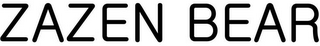 ZAZEN BEAR logo