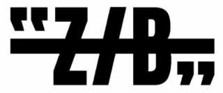 "Z/B" logo