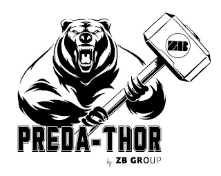 ZB PREDA-THOR BY ZB GROUP ZB logo
