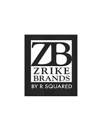 ZB ZRIKE BRANDS BY R SQUARED logo