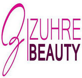 ZB ZUHRE BEAUTY logo