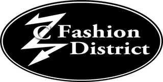 ZC FASHION DISTRICT logo