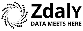 ZDALY DATA MEETS HERE logo