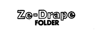 ZE-DRAPE FOLDER logo