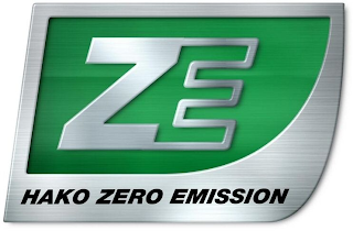 ZE HAKO ZERO EMISSION logo