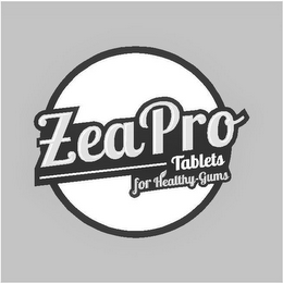 ZEAPRO TABLETS FOR HEALTHY GUMS logo
