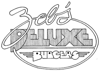 ZEB'S DELUXE BURGERS logo