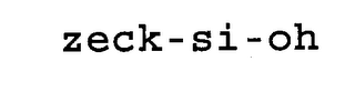 ZECK-SI-OH logo