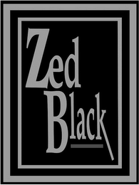 ZED BLACK logo