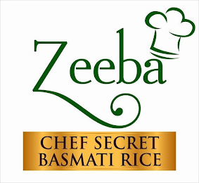 ZEEBA CHEF SECRET BASMATI RICE logo