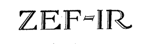 ZEF-IR logo