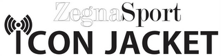 ZEGNASPORT ICON JACKET logo
