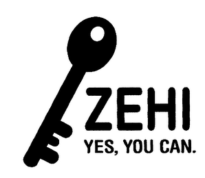 ZEHI AND YES, YOU CAN. logo