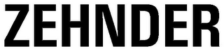 ZEHNDER logo