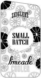 ZEIGLER'S BEVERAGES SMALL BATCH LIMEADE COOLER logo