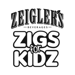 ZEIGLER'S BEVERAGES ZIGS FOR KIDZ logo