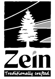 ZEIN TRADITIONALLY CRAFTED logo