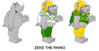 ZEKE THE RHINO C C 000 000 logo