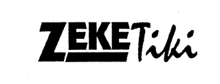 ZEKE TIKI logo