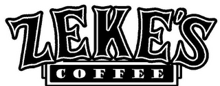 ZEKE'S COFFEE logo
