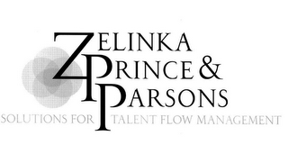 ZELINKA PRINCE & PARSONS SOLUTIONS FOR TALENT FLOW MANAGEMENT logo