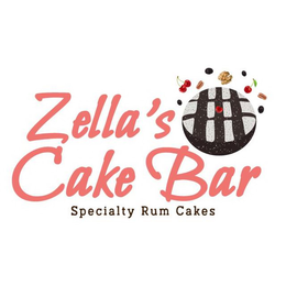 ZELLA'S CAKE BAR SPECIALTY RUM CAKES logo