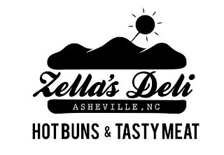 ZELLA'S DELI ASHEVILLE, NC HOT BUNS & TASTY MEAT logo