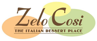 ZELO COSI THE ITALIAN DESSERT PLACE logo