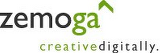 ZEMOGA^ CREATIVEDIGITALLY. logo
