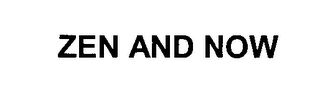 ZEN AND NOW logo