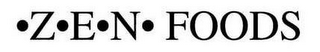ZEN FOODS logo