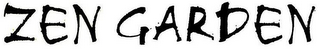 ZEN GARDEN logo