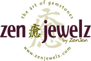ZEN JEWELZ BY ZENJEN WWW.ZENJEWELZ.COM THE ART OF GEMSTONES logo