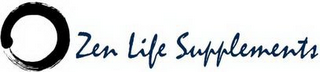 ZEN LIFE SUPPLEMENTS logo