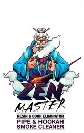 ZEN MASTER RESIN & ODOR ELIMINATOR PIPE & HOOKAH SMOKE CLEANER logo
