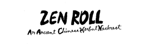 ZEN ROLL AN ANCIENT CHINESE HERBAL NECKREST