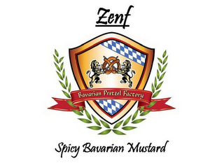 ZENF SPICY BAVARIAN MUSTARD logo