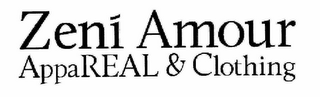 ZENI' AMOUR APPAREAL & CLOTHING logo